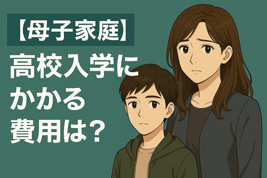 高校入学にかかる費用は？母子家庭が受けられる支援制度とリアルな出費内訳