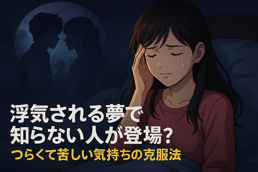 浮気される夢で知らない人が登場？