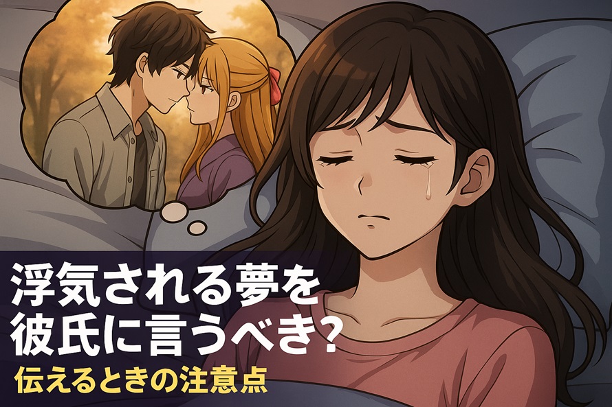 浮気される夢をみる女性