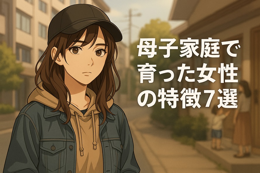 母子家庭で育った女性の特徴7選