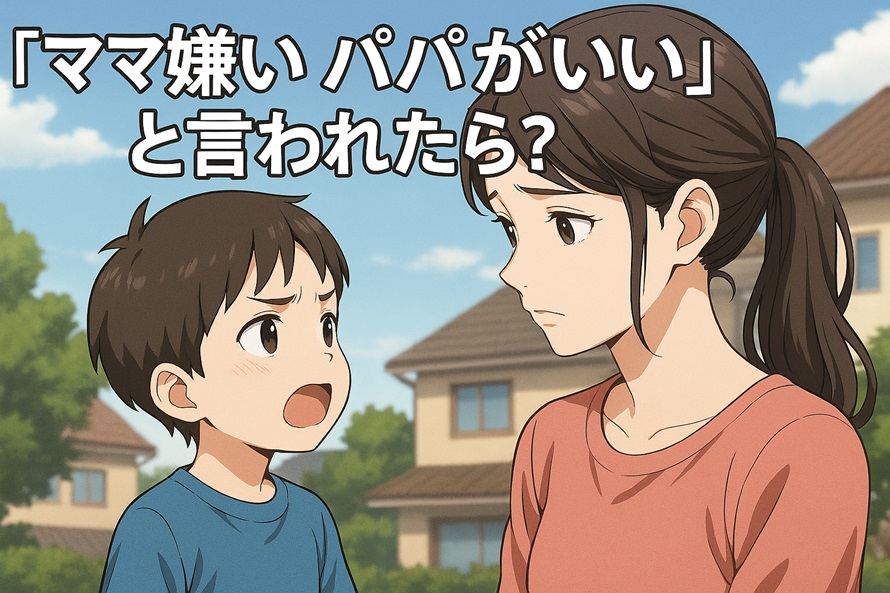 「ママ嫌いパパがいい」と言われたら？