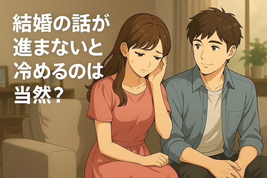 結婚の話が進まないと冷めるのは当然？