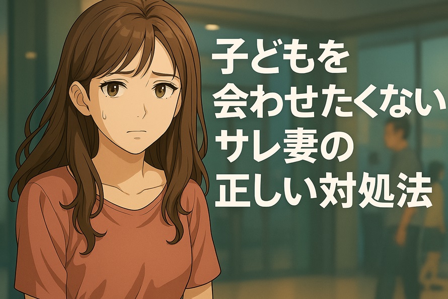 サレ妻が子どもを会わせたくない母親としての対処法