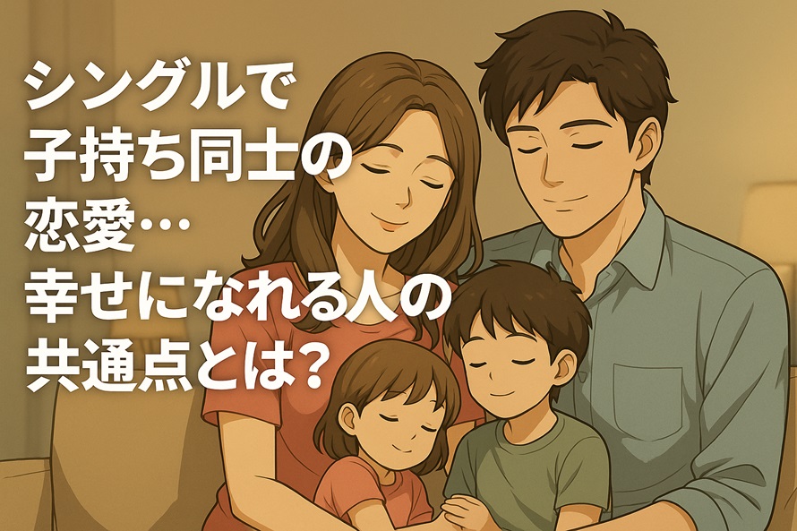シングルで子持ち同士の恋愛