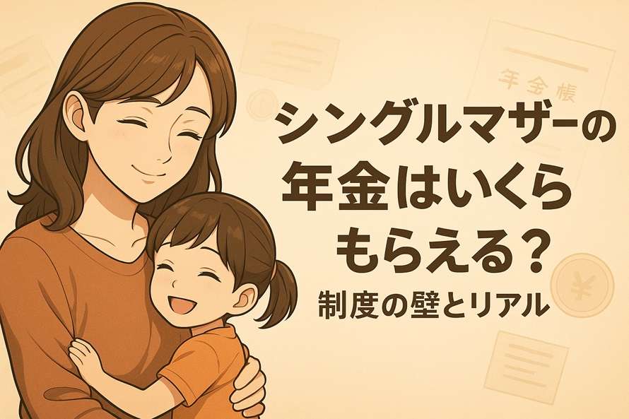 シングルマザーの年金はいくらもらえる？