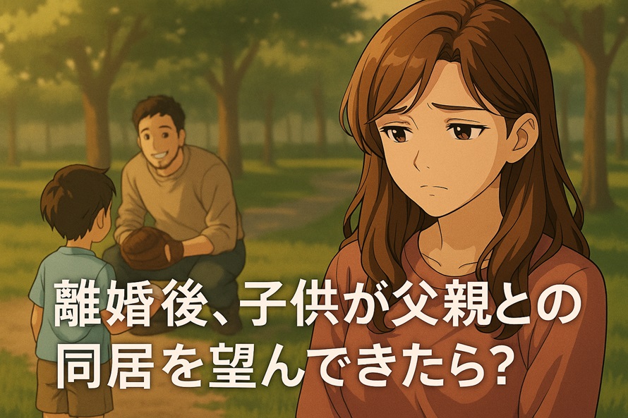 子供が父親との同居を望んできたら？
