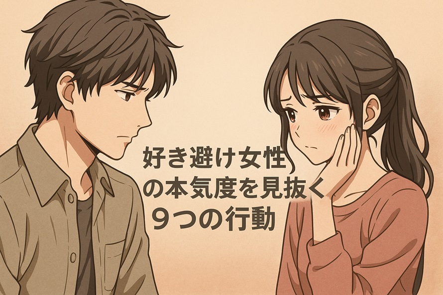 好き避け女性の本気度を見抜く9つの行動
