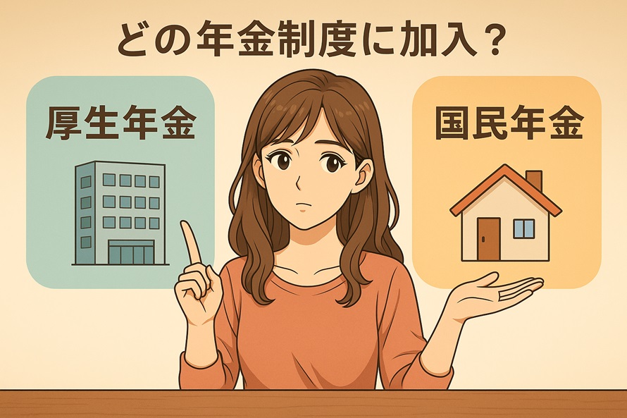 どの年金制度に加入していたか？