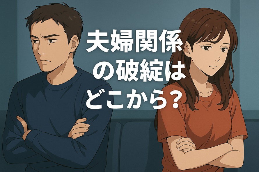 夫婦関係の破綻はどこから？