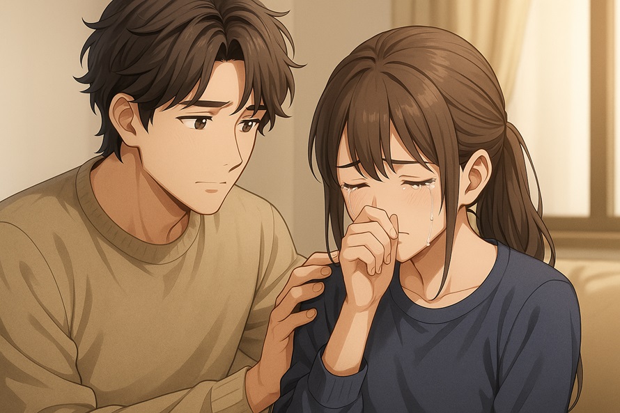 男友達の励まし