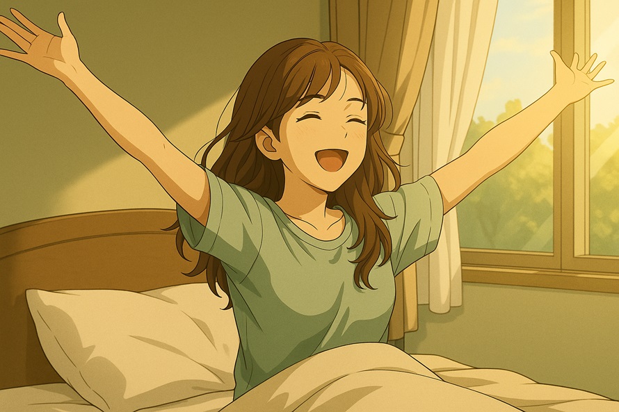 不眠症が治ったシングルマザー
