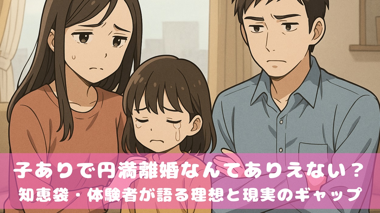 子ありで円満離婚なんてありえない？