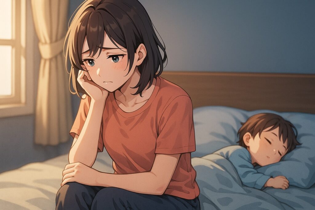 母親失格かも…と思うシングルマザー