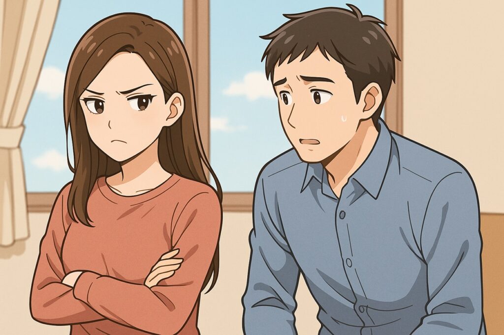 夫の行動次第