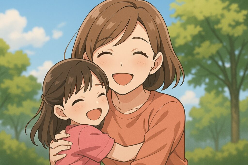 笑顔で向き合えるシングルマザー