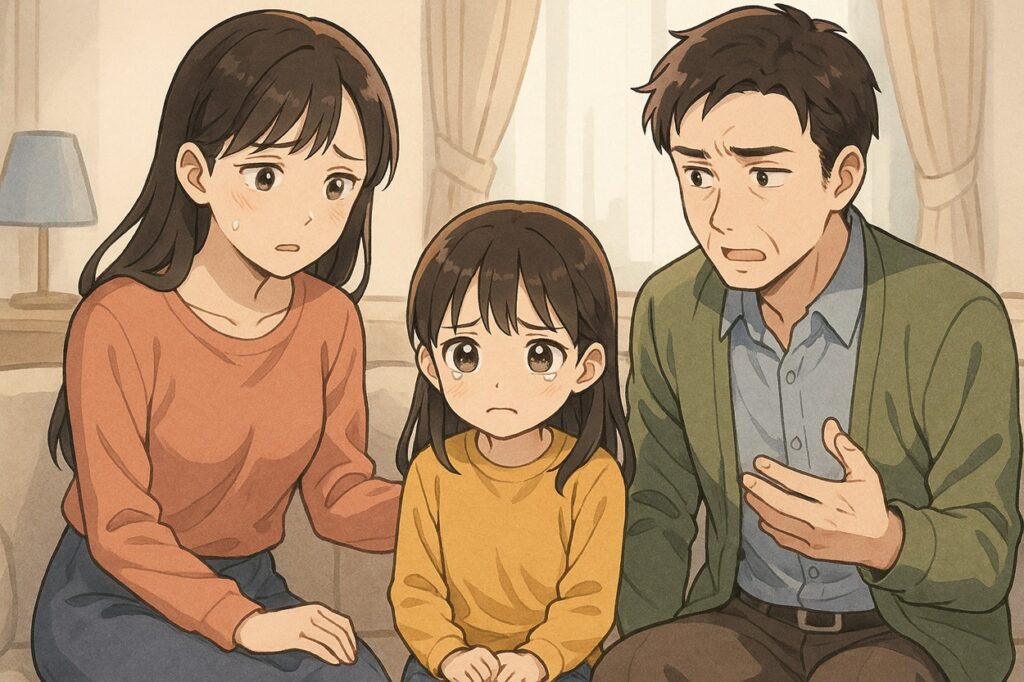 離婚を子どもに伝える瞬間