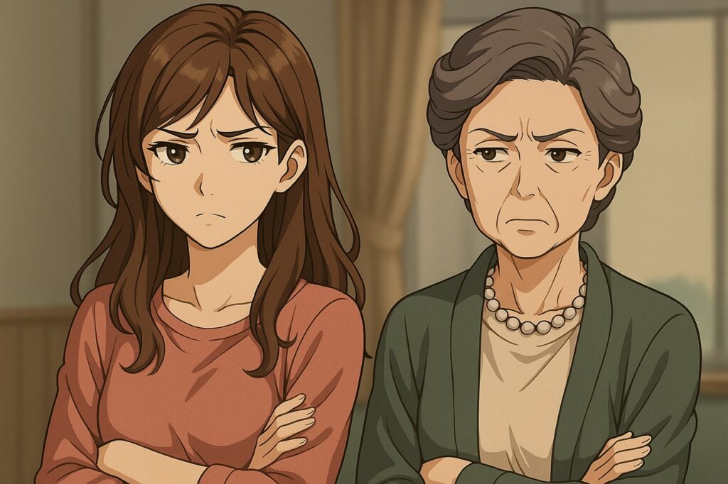 母と妻の衝突