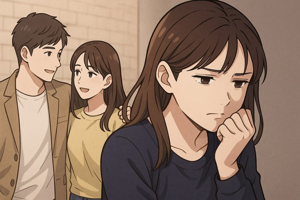 夫の浮気を許せない女性